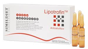 BUY LIPOTROFIN  active components of anit-cellulitic action indicated in the following treatments: peripheral circulation, vascular spasms, venous ecstasy, circulatory weakness,