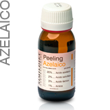 PEELING ACIDE AZELAIQUE (Agit sur l'hyperkératose folliculaire,Antibactérien traitant l'acné)